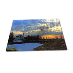 Michigan Puzzles 252 Piece Point Iroquois Lighthouse Spring Sunset Photo Fun For Everyone