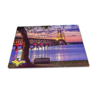 Michigan Puzzles 252 pc Mackinac Bridge Sunset Michigan Landscape Photography