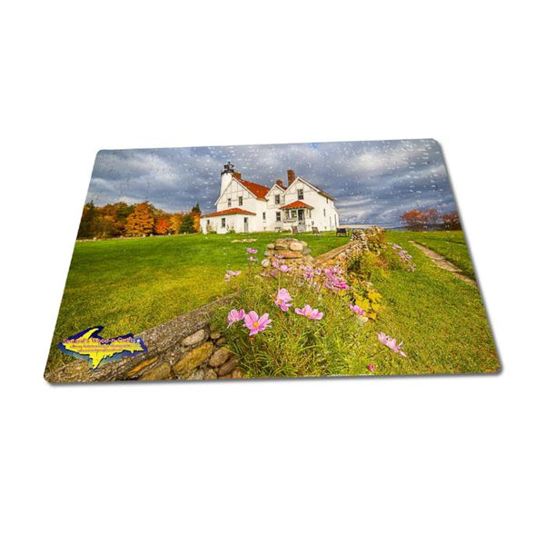 Michigan Upper Peninsula Puzzle Iroquois Point Lighthouse Jigsaw Puzzles