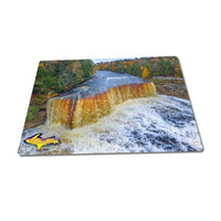 Michigan Upper Peninsula Puzzles  Fall Colors at Upper Tahquamenon Falls Michigan Made Jigsaw Puzzle