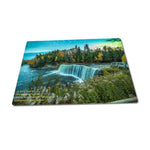 Michigan Puzzle 252 Piece Upper Tahquamenon Falls Autumn Sunset