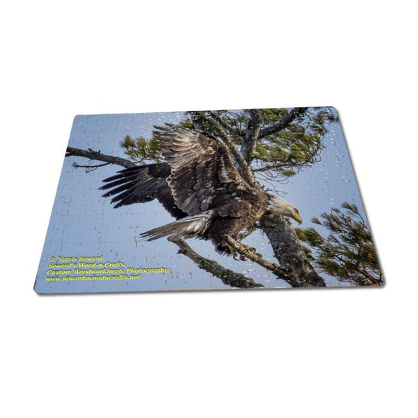 Michigan Made Jigsaw Puzzles Bald Eagle Michigan Wildlife Puzzles Family Games