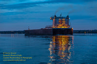 Great Lakes Freighters Photography Burns Harbor Reflections on the St. Mary's River Sault Michigan