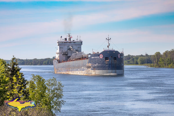 Great Lakes Freighters Algoma Enterprise -4198