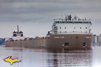 Great Lakes Freighters Photography Stewart J. Cort at Mission Point Artwork