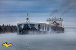 Great Lake Freighters Photos ~ Walter J. McCarthy Jr Winter Scene -2767