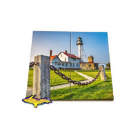Coaster puzzles with Michigan themes are a great gifts great prices