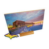 Michigan art on tile trivets Sault Ste. Marie, Michigan