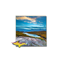 Little Gifts From Michigan photo tile of Lake Of The Clouds