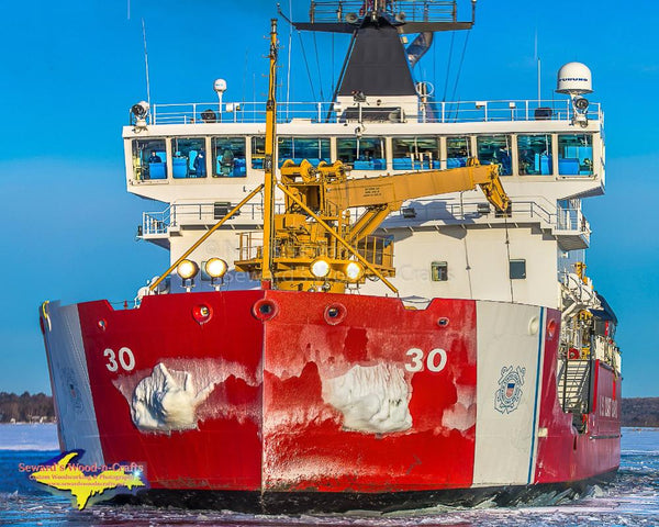 USCGC Mackinaw (WLBB-30) Photos, Canvas, Metal, Prints of Great Lakes Coast Guard Cutters