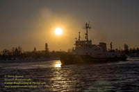 Great Lakes United States Coast Guard USCG Katmai Bay Sunset -5807