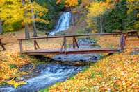 Michigan Waterfalls Haven Falls Park Keweenaw Peninsula Michigan