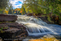 Lower Tahquamenon Falls Paradise, Michigan. Michigan's Upper Peninsula Photography