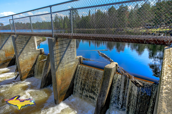 Michigan Landscape Photography Waterfalls Blind Suckers Dam Grand Marais Michigan