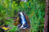 Michigan's Upper Peninsula Photos Pictured Rocks Miners Falls Image For Sale Great Prices