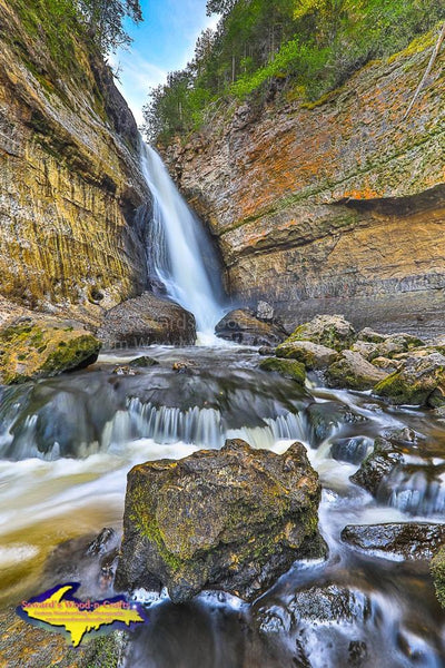 Miners Falls Photo Pictured Rocks Images Michigan's Upper Peninsula Photography For Sale