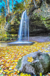 Michigan Landscape Photography Scott Falls Autumn Colors Photos
