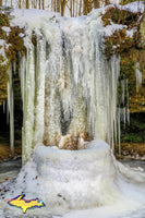 Michigan Photography Scott Waterfalls Winter Ice Michigan Upper Peninsula Photos