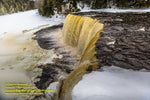 Upper Tahquamenon Falls Winter Photo Michigan's Upper Peninsula Photos