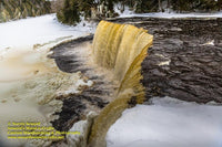 Upper Tahquamenon Falls Winter Photo Michigan's Upper Peninsula Photos