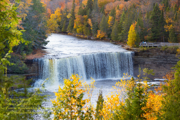 Michigan Photography Upper Tahquamenon Waterfalls Autumn Colors No Filters