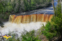 Michigan Landscape Photography Upper Tahquamenon Waterfalls Spring Photos