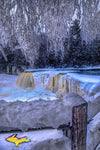 Upper Tahquamenon Waterfalls Winter Photos