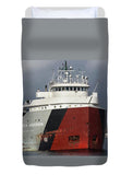 Auther M. Anderson Great Lakes Freighter Photo Duvet Cover.  Great Lakes Fleet Freighter Gifts, Collectibles, Home/Bedroom Marine Decor 