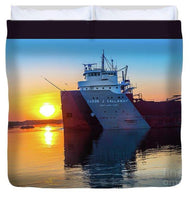 Great Lake Freighter Cason Callaway Duvet Covers For Boat Fans