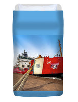 USCG Cutter Mackinaw WLBB-30 Great Lakes Duvet Cover Best Unique Gifts